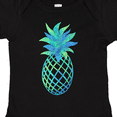thumbnail image 4 of Inktastic Blue and Green Pineapple Boys or Girls Baby Bodysuit, 4 of 5