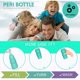 thumbnail image 4 of Paquete de 2 botellas de 350ml para adultos y niños, pulverizador de bidé portátil, botella de viaje para higiene personal, sin válvula, 4 of 5