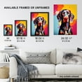 thumbnail image 3 of Shorthaired German Pointer Dog Lover Gift Pet Portrait Colourful Artwork Painting Unframed Wall Art Print Poster Home Decor Premium, 3 of 5
