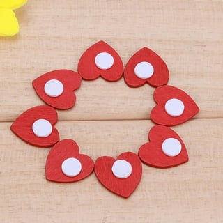 BLMHTWO 1404 Pieces Heart Stickers, Red Heart Stickers Mini Heart Stickers  with 2 Sizes Self-Adhesive Heart-Shaped Reusable Heart Sticker for Face