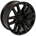thumbnail image 3 of 20 inch Black Rims Fits Cadillac Escalade 1999-2021 6 Lug 139.7mm, 3 of 3