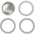 thumbnail image 1 of Replacement Silicone Gaskets for Moka Aluminum Stovetop Coffee Maker Pots compatible with Bialetti (9 Cup), 1 of 5
