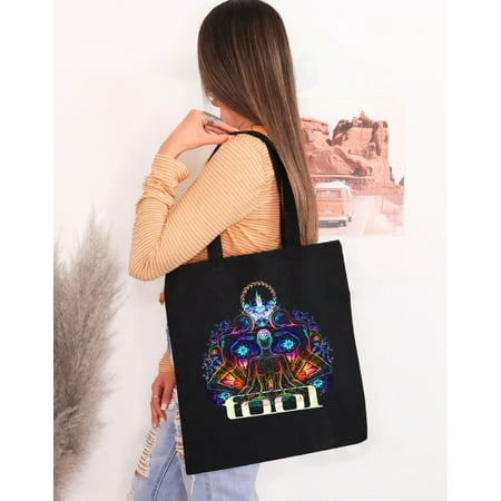vintage Tool Band Graphic Bag  Tool Band Bootleg Merch Bag  Tool Rock Band Tote Bag-TH24724