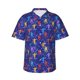 thumbnail image 1 of Balery Ice Hockey Players With Puck Camisas hawaianas de manga corta para hombre, camisas playeras de corte holgado, camisas de vacaciones con botones,Large, 1 of 7