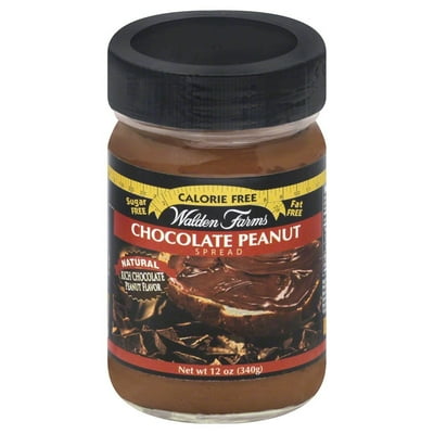 Walden Farms Calorie Free Peanut Spread, Chocolate, 12 Oz