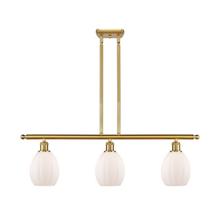 

Innovations 516-3I-SG-G81 Eaton 3 Light Island Light part of the Ballston Collection Satin Gold