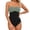 Army Green_001, variant on HNMKIU One-Piece Swimsuit for Women Versatile Two-Way Backless Adjustable Detachable Straps Control Triangle Bottom Resort Bathing Suit One-Piece Army Green_001,L