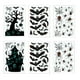thumbnail image 2 of 6 piezas de murciélagos de Halloween, árbol marchito, papel pintado para ventanas, diseño para fiestas, pegatinas decorativas para paredes, 2 of 7