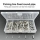thumbnail image 5 of Juego De Fundas De Crimpado 600 unids/caja de equipo de pesca de tubo de cobre de pesca ligero de manga de engarzado de cobre, 5 of 8