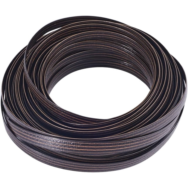 Kit de Réparation en Rotin 10 m Matériau de Réparation en Osier Café Rouleau en Osier en Rotin Plastique Matériau de Réparation en Rotin Imperméable pour Meubles de Jardin et de Patio et Chaise en Rotin Canapé Panier de Rangement