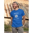 thumbnail image 2 of Abstract Grid Rave Style T-Shirt Men -Image by Shutterstock, Male XX-Large, 2 of 4