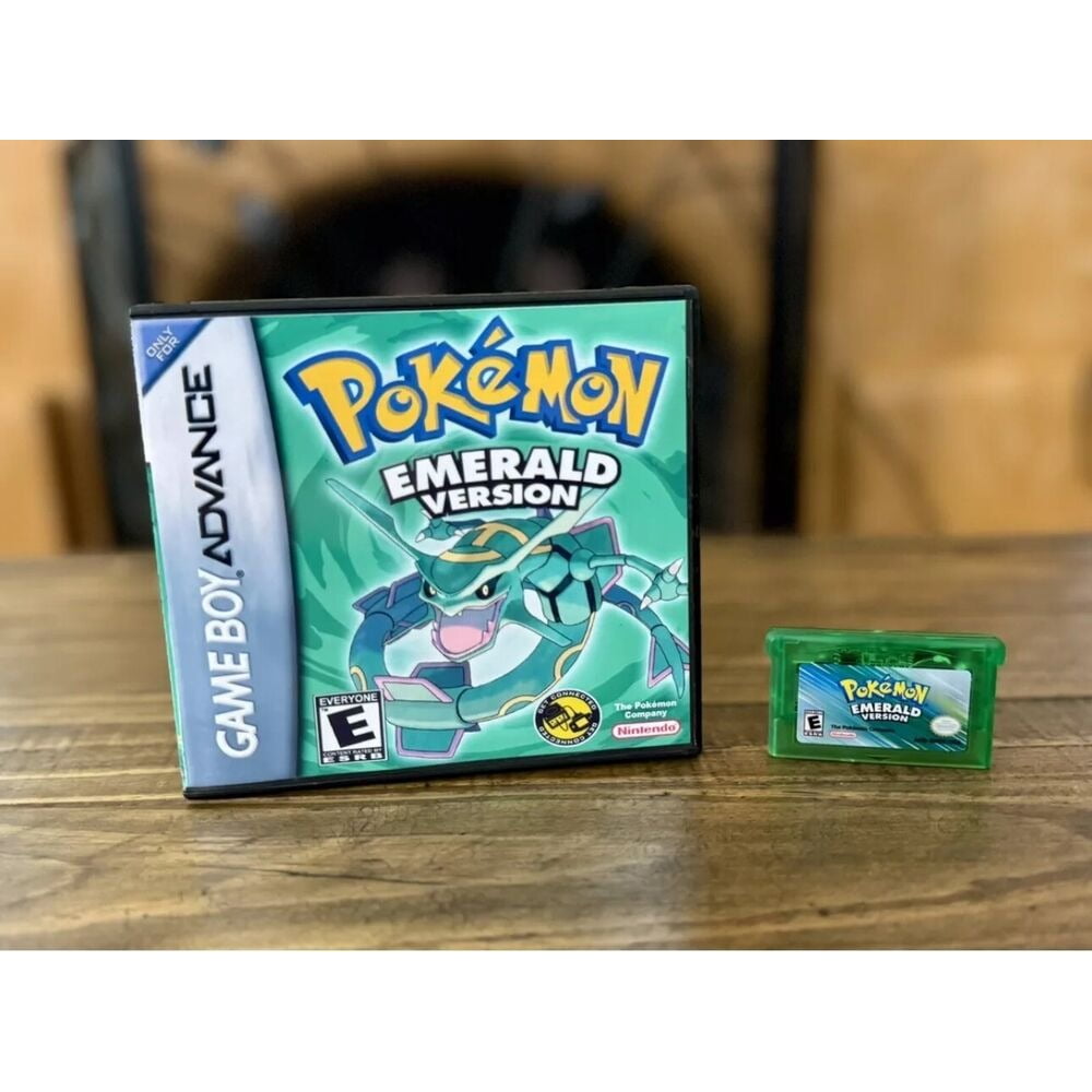 Pokemon Emerald Edition GBA Game Box US English Video Games Pokemon Emerald Edition GBA Game Box US English Video Games