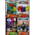 thumbnail image 2 of Hasbro Grab & Go Game Trouble, Connect 4, Clue, And Battleship - All 4 Games, 2 of 2