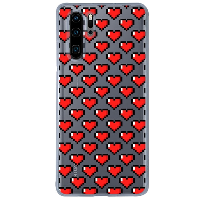 Funda para Huawei P30 Pro InstaCase Love Collection Corazones Pixel