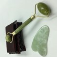 thumbnail image 1 of Rodillo de masaje SPA para cuerpo de cara antigua + herramienta de raspado de piedra de Jade masajeador Facial LingWen 8390615285308, 1 of 1
