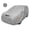 Silver 200"(L) x 77"(W) x 60"(H), variant on Motor Trend Ultra-Sonic Waterproof SVU & VAN Cover - Heavy Duty Outdoor Fleece-Lined Sonic Coating - Ultimate Protection (up to 210"L)