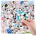 thumbnail image 4 of Cute Cow Stickers for Water Bottles 50PCS, Kawaii Cartoon Animal Stickers for Hydro Flask Scrapbook Laptop Skateboard Car, Waterproof Vinyl Stickers f, 4 of 4