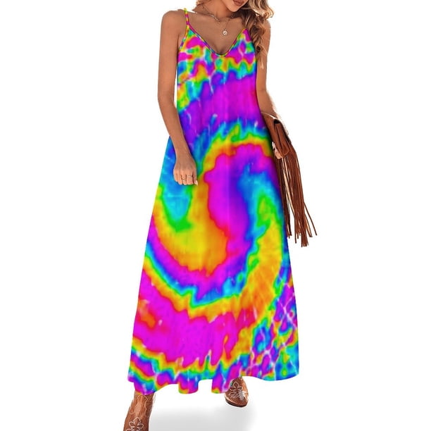 Tie Dye es vida. Vestido sin mangas Vestidos de gala vestidos de novia para mujer vestidos de verano para mujer 2024