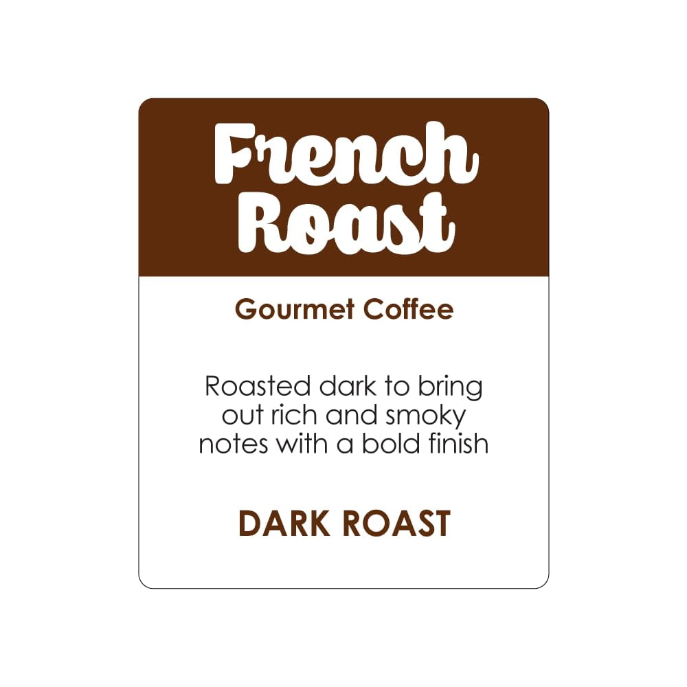 Donut Café Single Serve Coffee Pods for Keurig K-Cup Brewers, Dark Roast, French Blend, 80 Count
