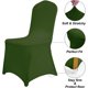 thumbnail image 2 of Wedding Party Conference Celebration Event Decoration Stretch Spandex Folding Chair Cover for Wedding Party Dining Banquet Event Spandex Dining Room Chair Covers Stretch Tai Lai Green, 2 of 5