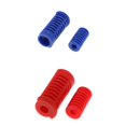 thumbnail image 1 of 4xMotorcycle Gear er Palanca Footpeg Cubierta de Goma Azul + Rojo, 1 of 9