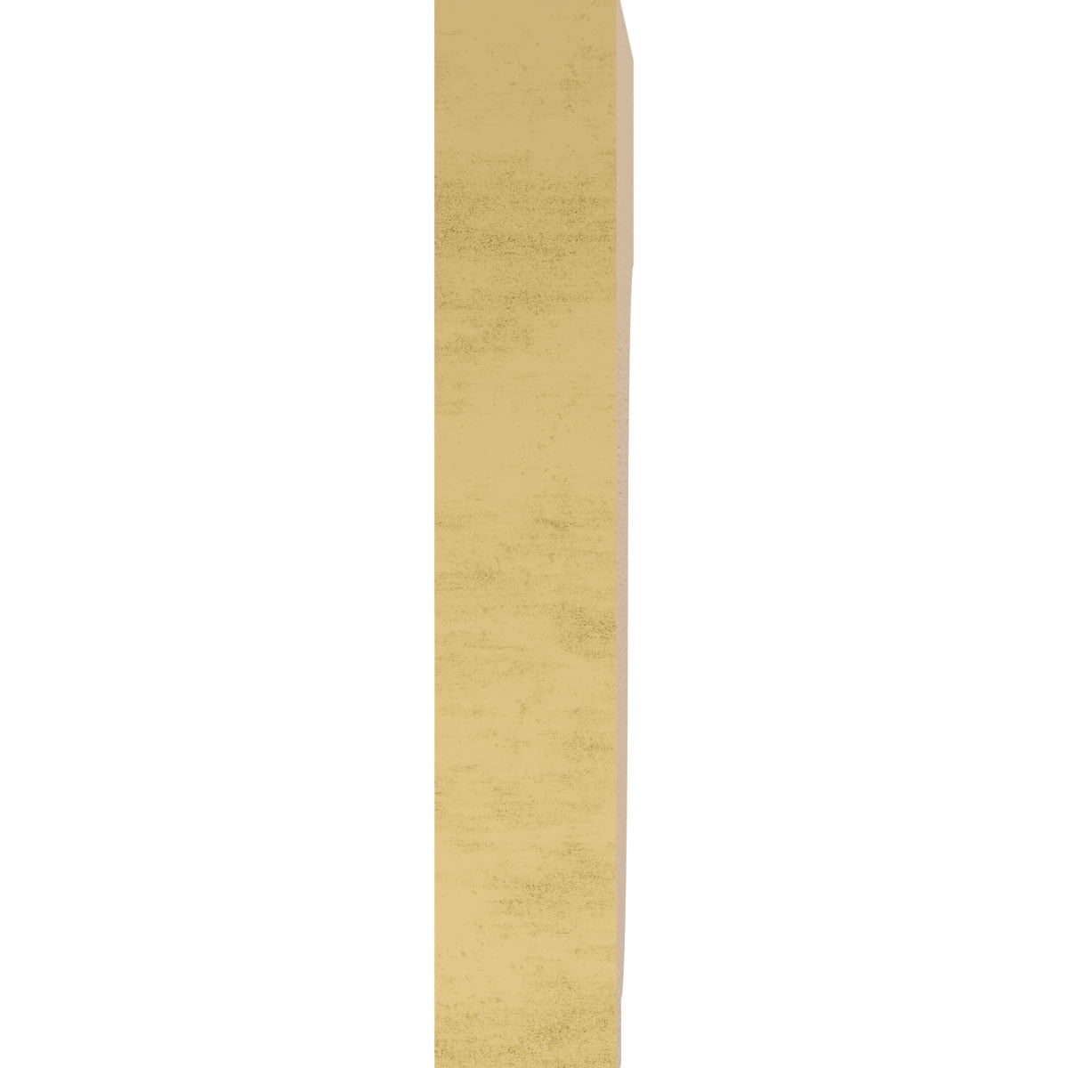 2"W x 4"D x 12"H Thin Van Buren Rough Cedar Woodgrain TimberThane Corbel, Primed Tan