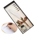 thumbnail image 1 of Feather Pen Set, Antique Retro Decorative Calligraphy Pen Kit  For Students For Calligraphy Practicing For Writing For Teachers, 1 of 8