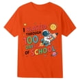 thumbnail image 3 of Gzbliryd Graphic T-Shirt Short Sleeve Summer Blouse Summer T Shirts for Teens Boys Girls Summer Tops Summer Clothes for Teens (Orange,4-5 Years), 3 of 3