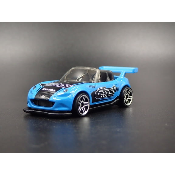 Open Box 2015-2025 MAZDA MX5 MIATA CONVERTIBLE ND EIBACH 1:64 SCALE DIECAST MODEL CAR