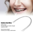 thumbnail image 3 of Alambre De Arco De Ortodoncia, Previene La Deformación A Prueba De óxido Alambre De Arco Dental Flexible 0.016 Pulgadas Alta Plasticidad 100 Piezas Para Hospitales Dentales Para, 3 of 7