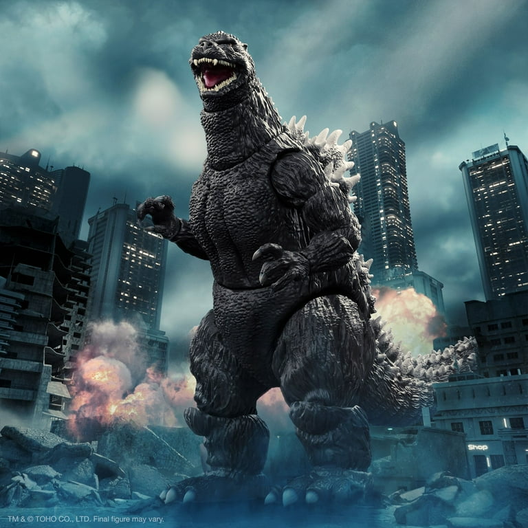 Super7 Collectible Adult Godzilla Action Figure, Multicolor, 10.30