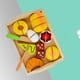 thumbnail image 5 of Cortar alimentos con cuchillo de Bandeja de alimentos Bandeja de para Juegos de comida Juegos de simulación para edades de 3+ Salvador Juegos de simulación de juguetes, 5 of 10