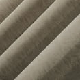 thumbnail image 4 of Clean Window Subtle Foliage Recycled Fiber Sheer Curtain Panel , 50" x 63" in Mushroom, 4 of 5