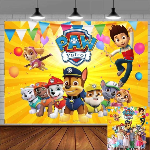 Paw Patrol Taspestry Wall Decor Party Supplies Background BackdropBanner Poster Decor Decorations