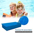 thumbnail image 3 of Heavy-Duty Blue Rectangular Pool Cover  Resistant PE Swimming Pool Cover Portable Protective Cover for Above Ground Swimming Pools, 3 of 7