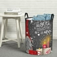 thumbnail image 5 of Picia Traditional Scandinavian Dwarf Large Laundry Basket, Waterproof, Freestanding Laundry Hamper, Collapsible Tall Clothes Hamper with Extended Handles-Medium, 5 of 8