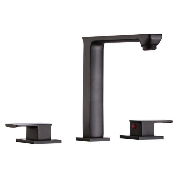 Alpine 8 in. Widespread 2-Handle Bathroom Faucet in Oil Rubbed Bronze