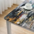 thumbnail image 5 of WYYP Abstract Painting Square Tablecloth 100% Polyester Fiber 36*36, 5 of 8