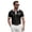 Black, variant on LTTVQM Polo Shirts for Men Casual Short Sleeve Button Golf Slim Fit Shirt with Pocket & Collar 2026 Spring Summer Stylish Tops Black L