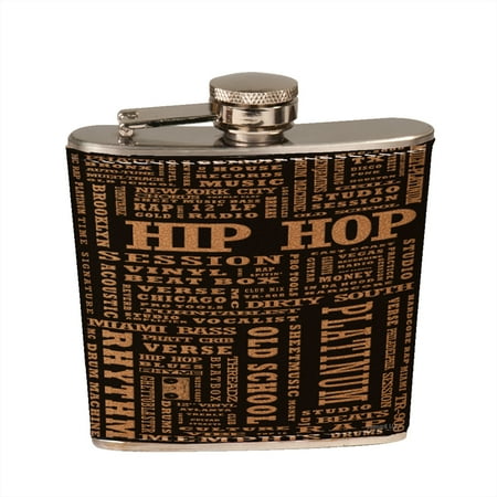 

KuzmarK 6 oz. Leather Pocket Hip Liquor Flask - Hip Hop