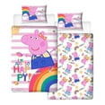 thumbnail image 1 of Peppa Pig I'm Just So Happy Reversible Duvet Set, 1 of 5