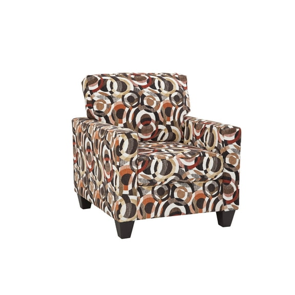 American Furniture Classics Model 8-030A-A329B Urban Loft Series Multi Colored Accent Chair