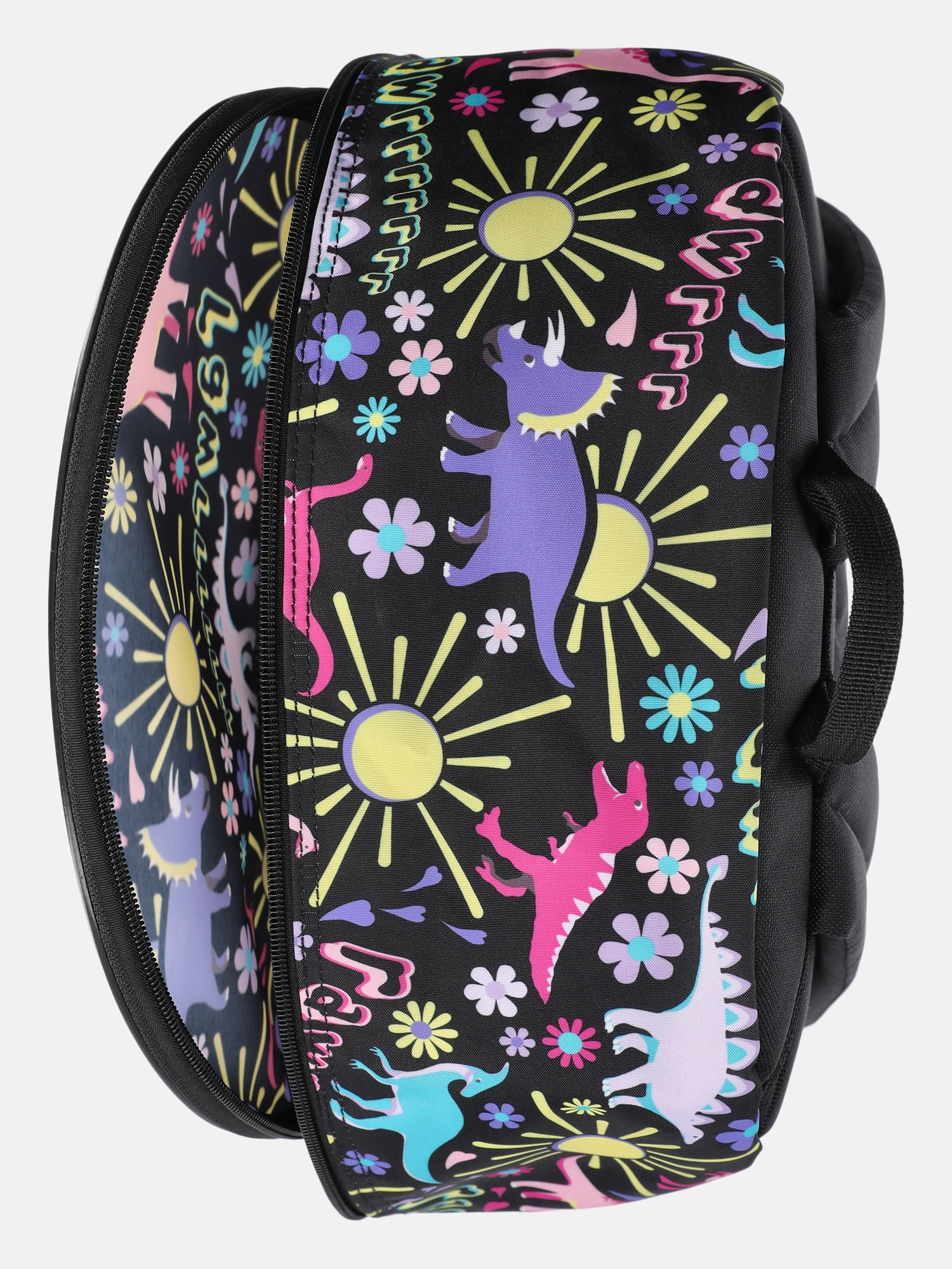 Wonder Nation Kids' 17" Fossil Garden Backpack, Black