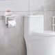 thumbnail image 4 of Soporte de papel de mármol, estante flotante de estilo moderno de Metal para baño y baño, 4 of 7