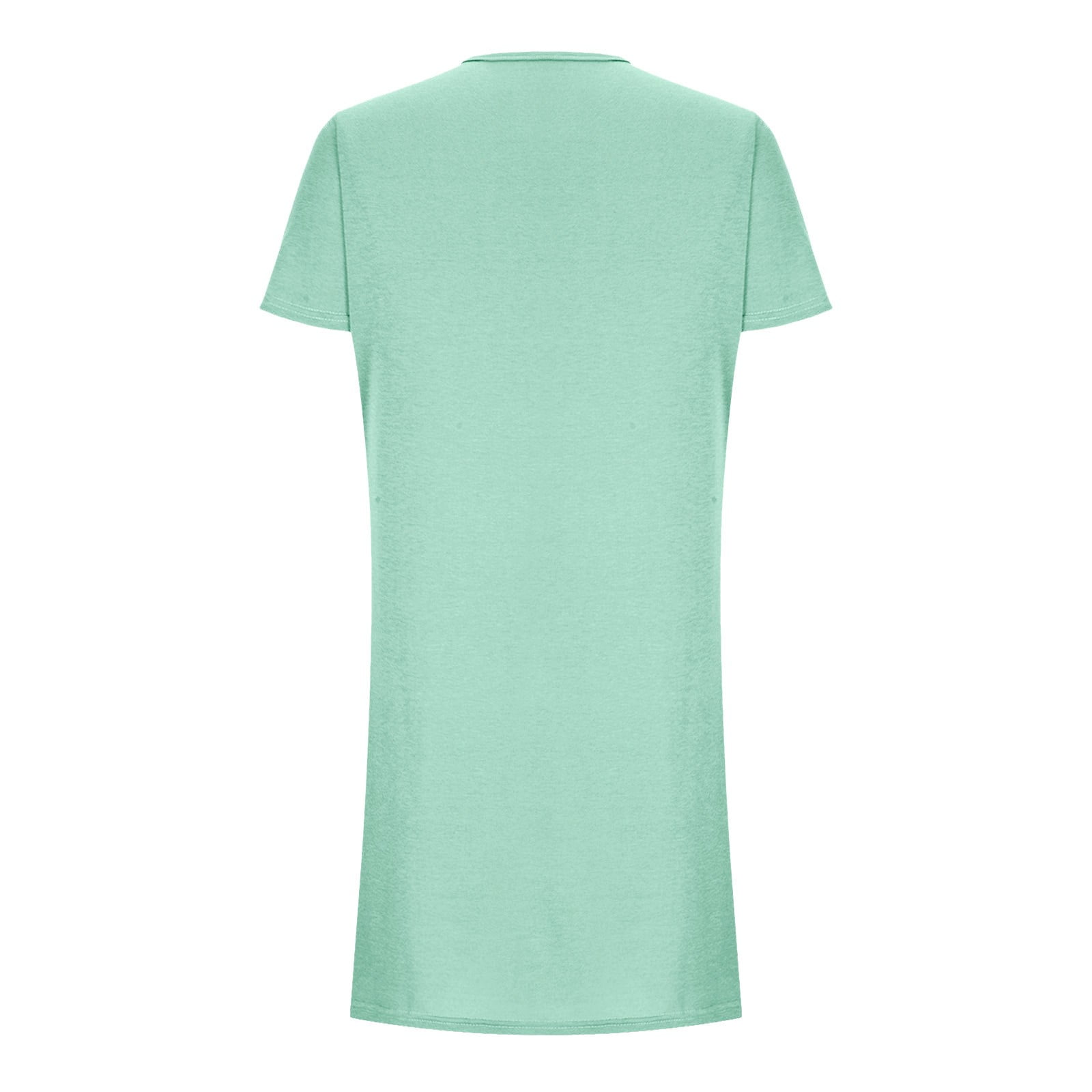 Womens Short Sleeve Mini T-Shirt Dress Workout Sport Tennis Athletic Dress With 2 Pockets
