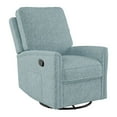 thumbnail image 1 of Fauteuil inclinable manuel pivotant et rembourré Jasmine de CorLiving, 1 of 9