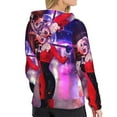 thumbnail image 2 of Harley Quinn Film Sweatshirt For Womens Fashion Hoodies Pullover Athletic Daily Hoody Hooded Clothing Gift Small, 2 of 7