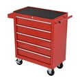 thumbnail image 3 of DA-25 Boîte à Outils de Rangement à 5 Tiroirs Chariot Atelier Quincaillerie Mobile Multifonctionnelle Auto Auto Réparation Entretien Trousse d'Outils Armoire, Durable, 3 of 7