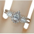 thumbnail image 2 of Diamond Ring Set Rose Gold Pear Shape Solitaire Center 14K Rose Gold 1.00ctw, 2 of 3