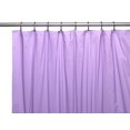 Premium 4 Gauge Vinyl Shower Curtain Liner w/ Weighted and